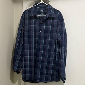 Chaps Blue and Red Checkered Shirt